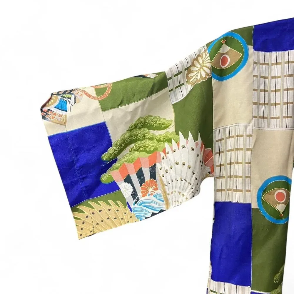 Vintage children unisex Japanese Kimono top or jacket size XXS/XS